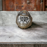 Goril Gümüş Kaplama Yüzük
